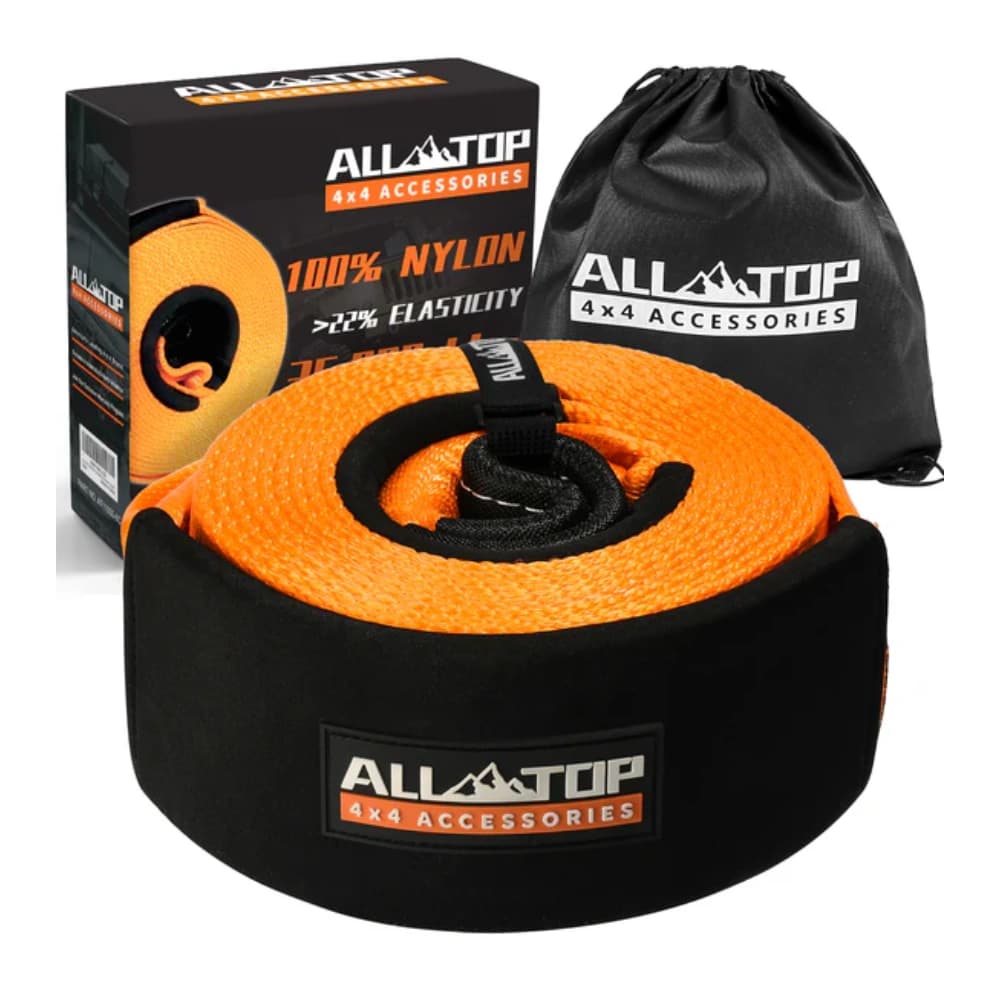 تسمه ریکاوری 100% نایلون ALL-TOP مدل AT11000-6C، بند کشنده 6 متری با استحکام 16 تُن