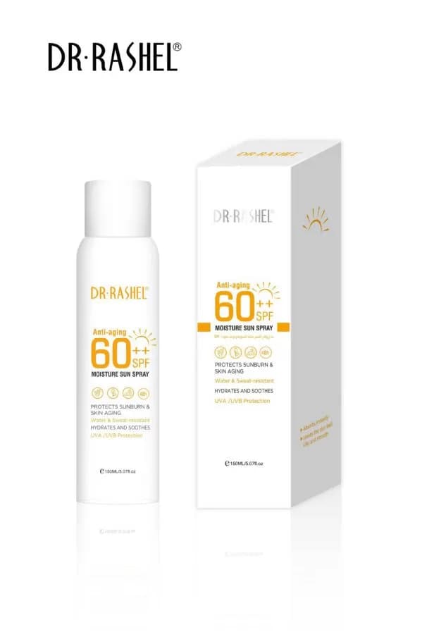 اسپری ضد آفتاب و ضد لک دکتر راشل حجم ۱۶۰ میل spf 60