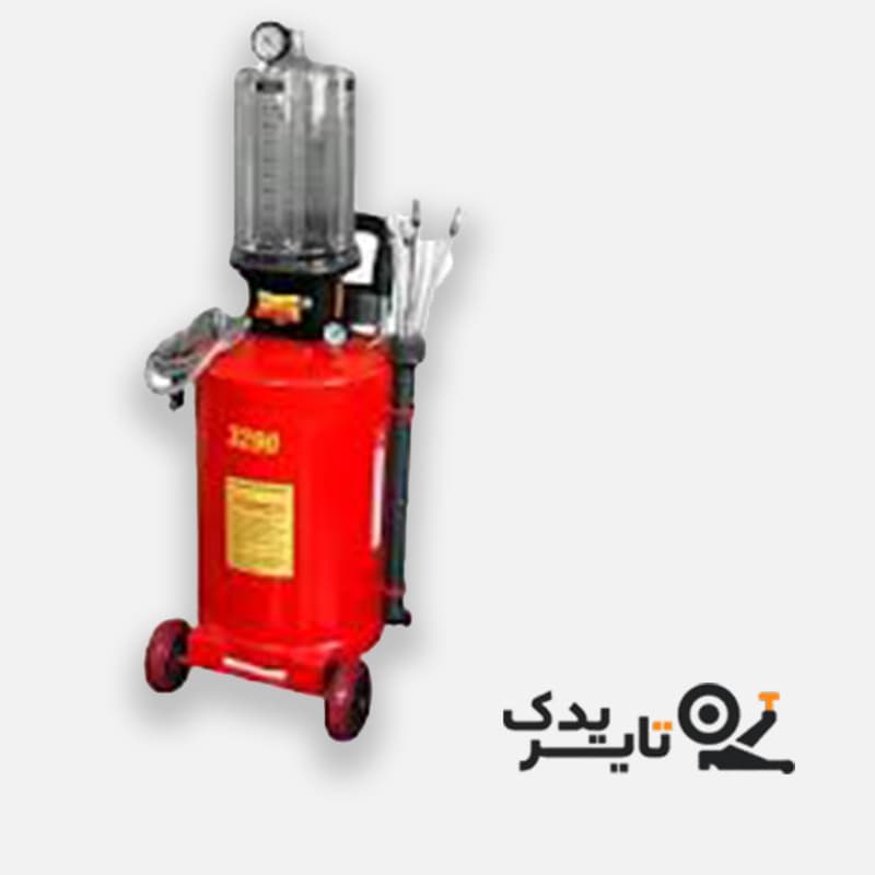 ساکشن روغن موتور بادی اطلس مدل 3290 | دستگاه تخلیه روغن حرفه‌ای تایر یدک