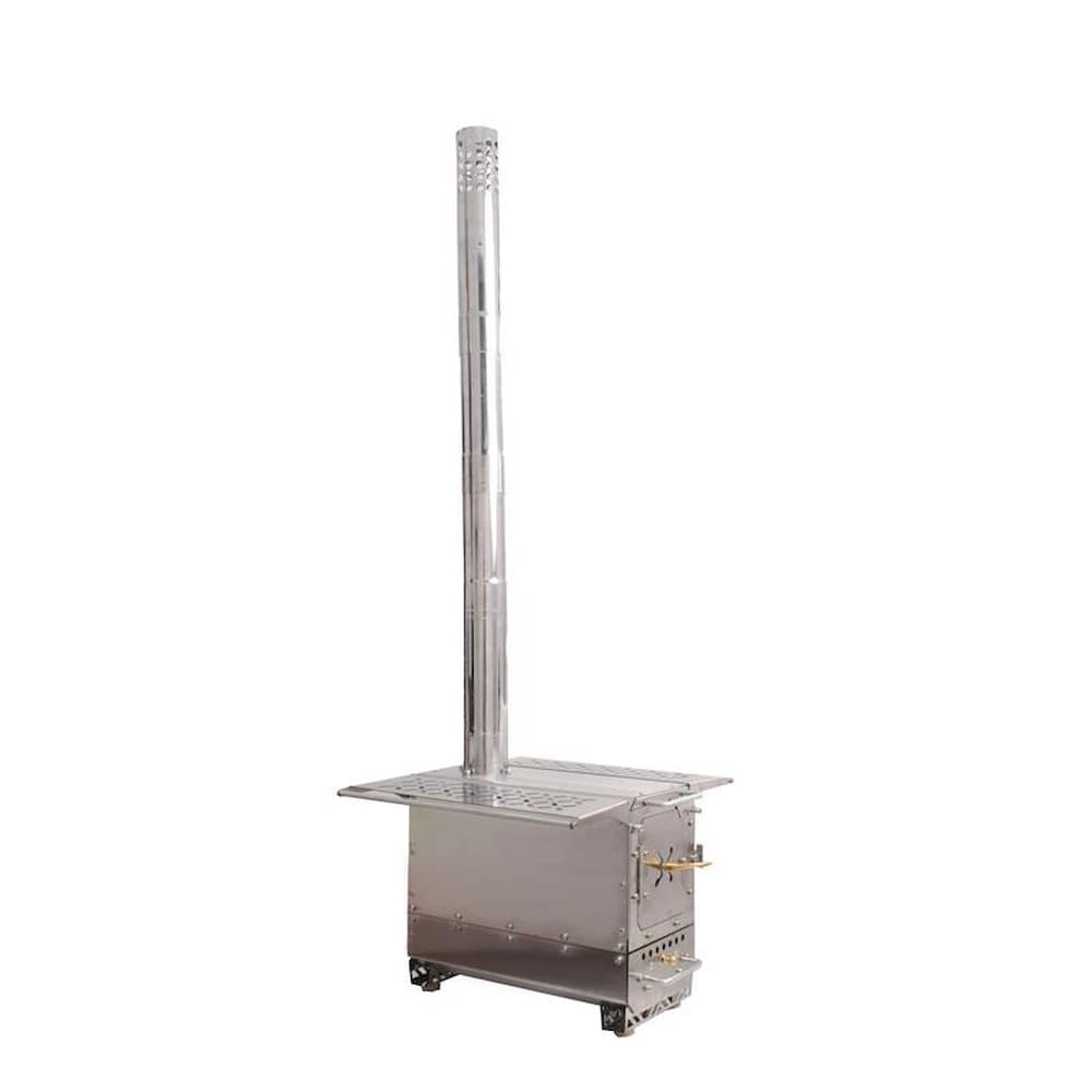 بخاری هیزمی لایف کمپ مدل VULX کد 45880، شیشه سکوریت ۸ میل بخاری کمپینگ مقاوم برای طبیعتگردی — تصویر ۷