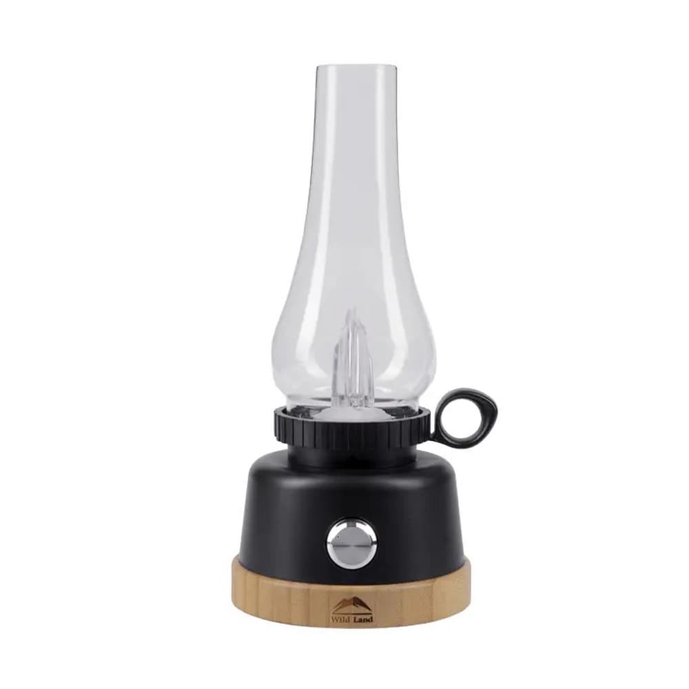 چراغ کلاسیک کمپینگ مدل kerosene light Oil lantern، ظاهر نفتی قدیمی، شعله LED واقع‌گرایانه