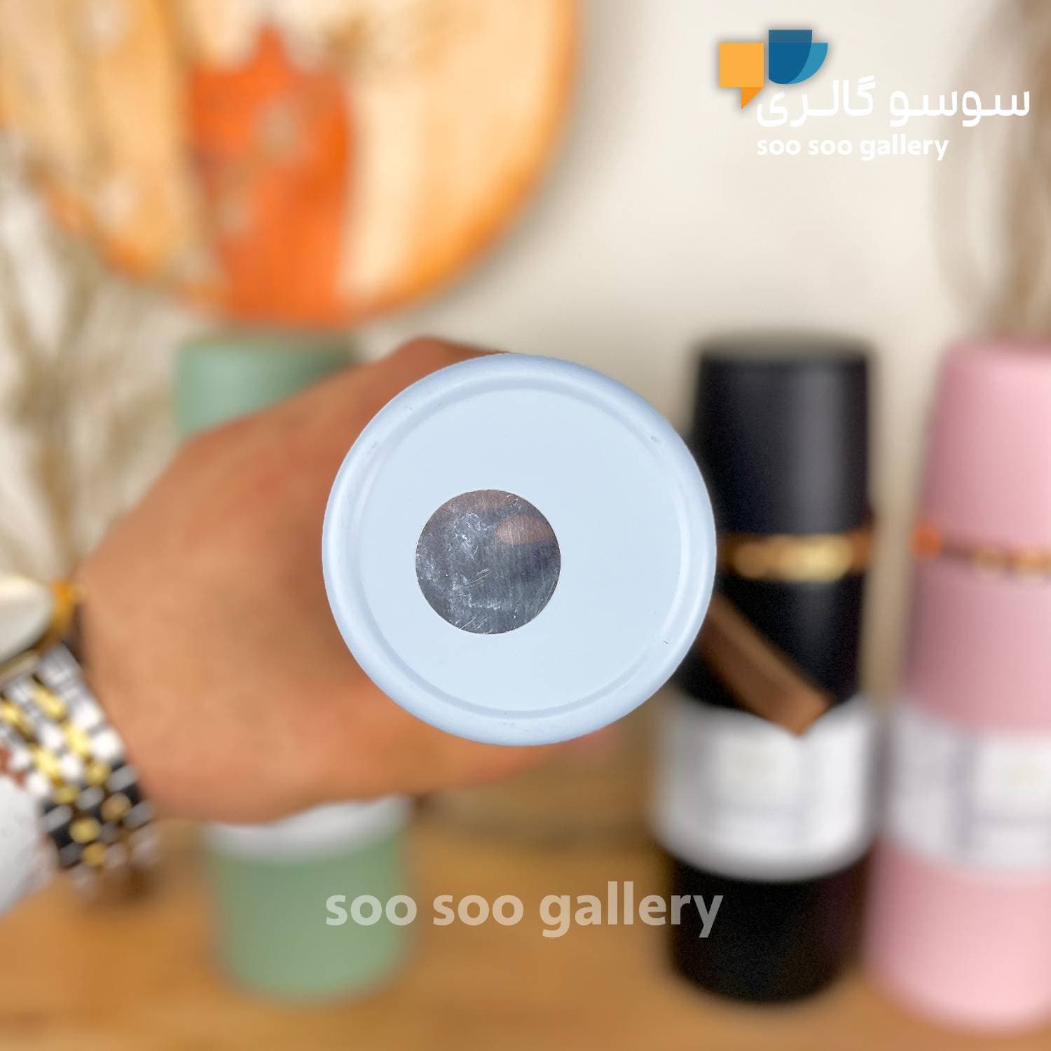 فلاسک مسافرتی کودک بند چرمی 350 میلی لیتر — تصویر ۴