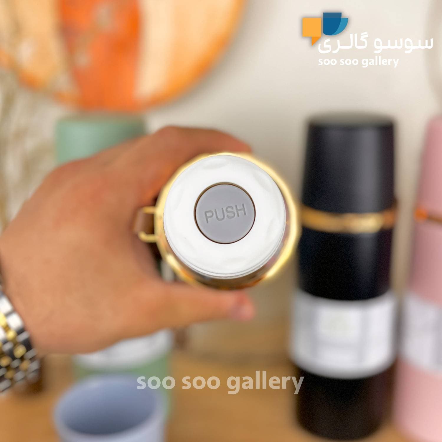 فلاسک مسافرتی کودک بند چرمی 350 میلی لیتر — تصویر ۵