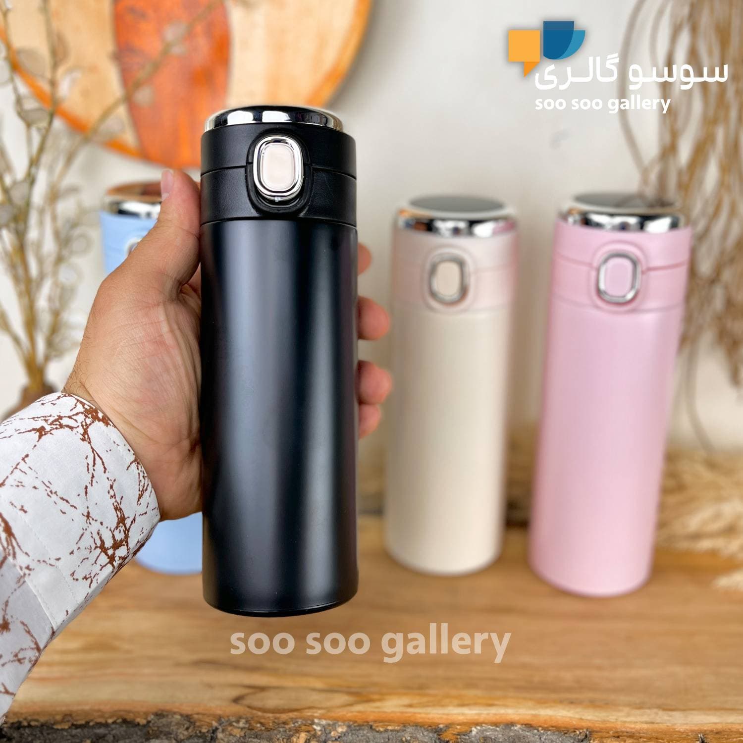 تراول ماگ نوزاد درجه‌دار حجم 400 میلی لیتر — تصویر ۳