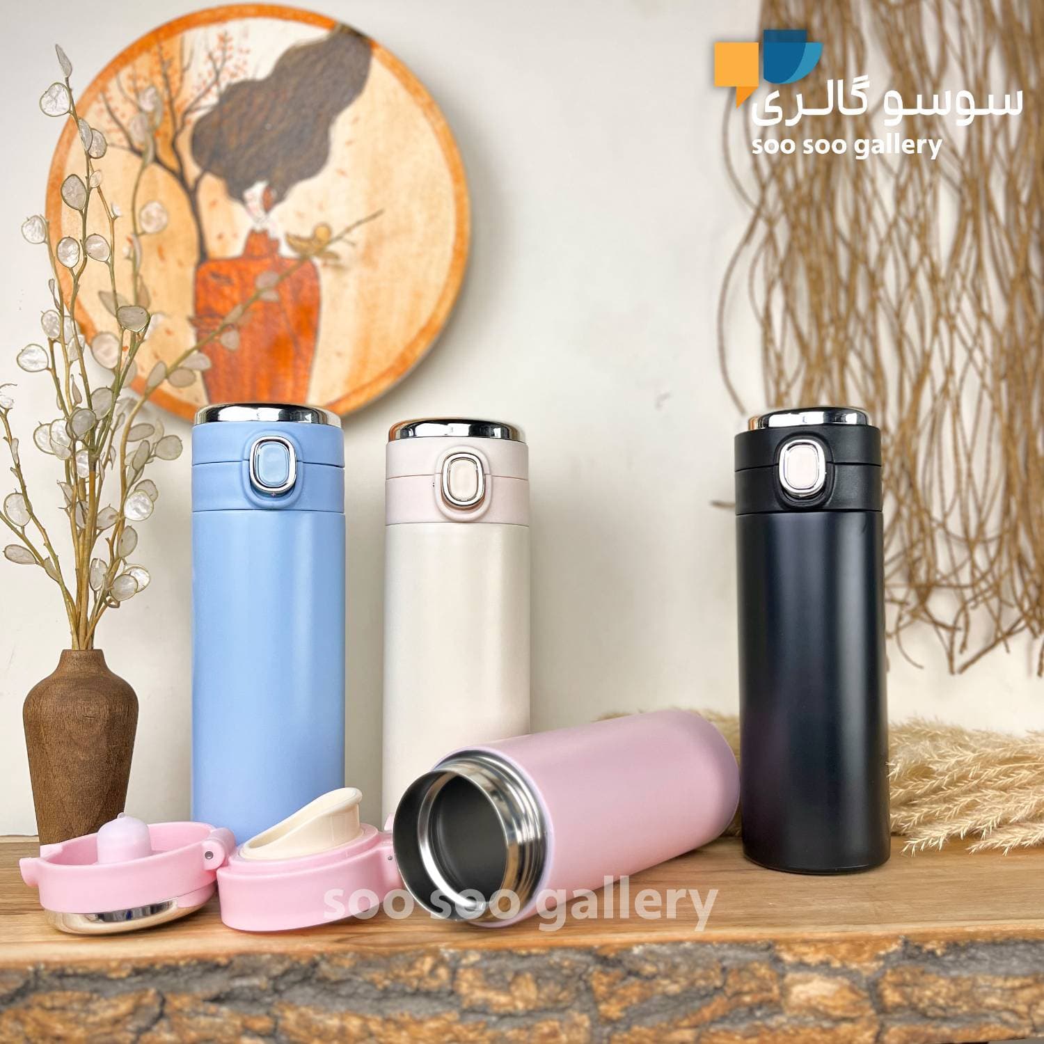 تراول ماگ نوزاد درجه‌دار حجم 400 میلی لیتر — تصویر ۵