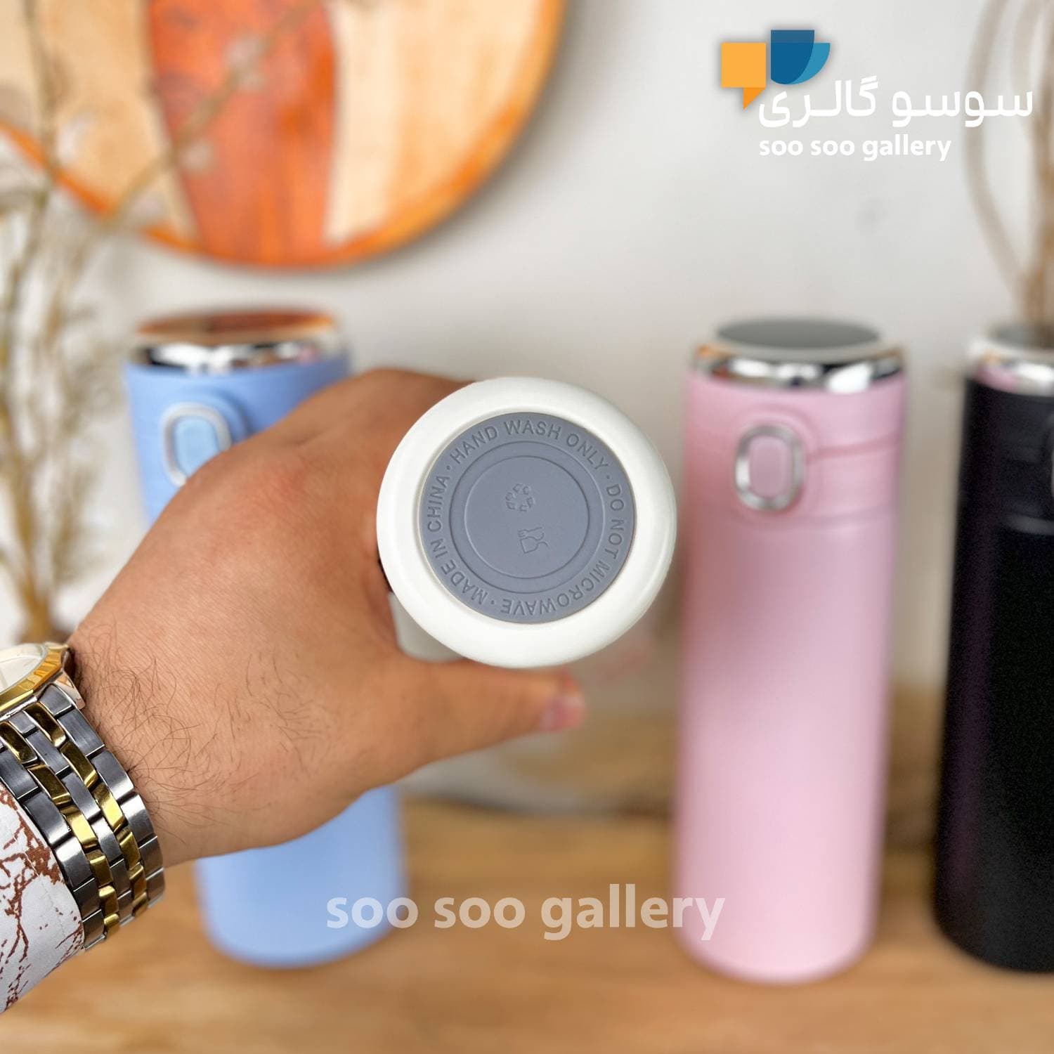 تراول ماگ نوزاد درجه‌دار حجم 400 میلی لیتر — تصویر ۶