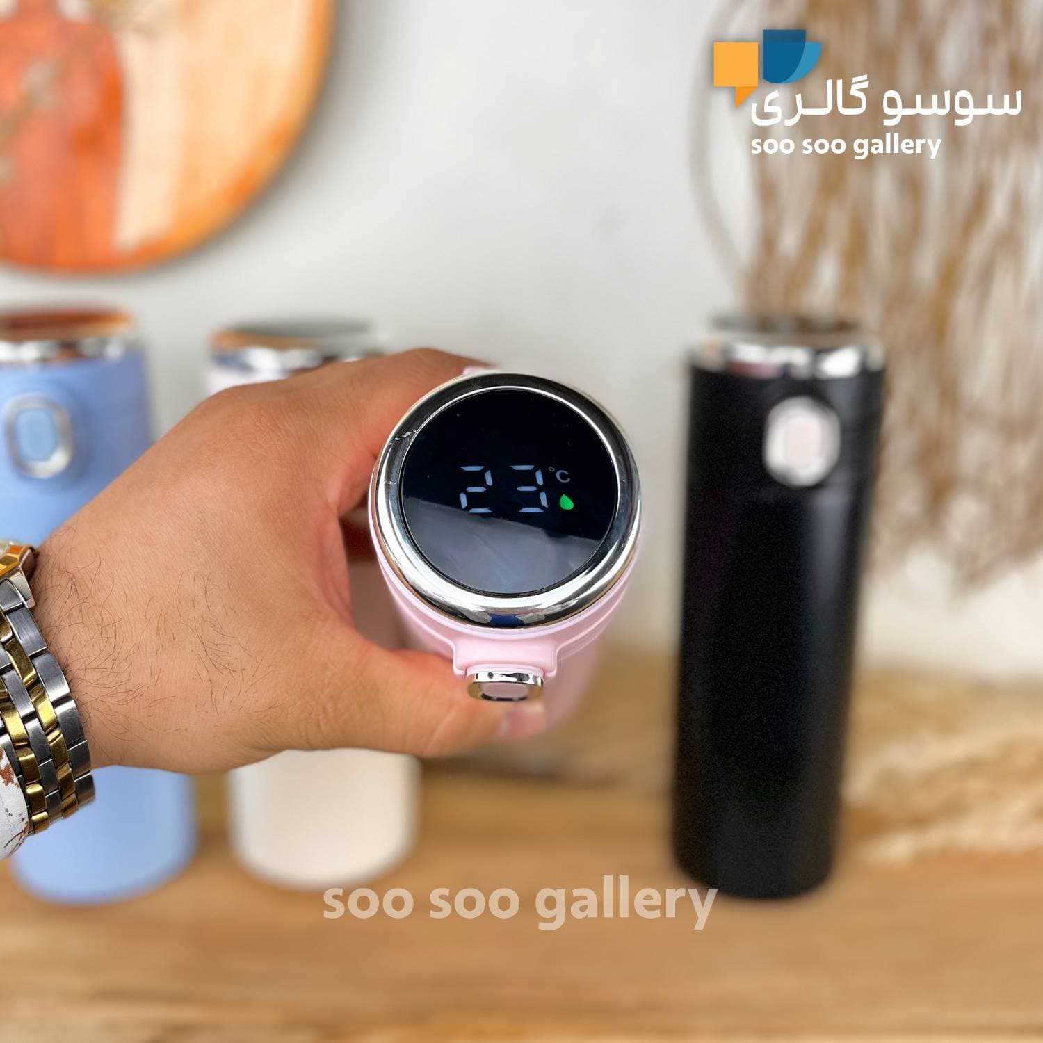 تراول ماگ نوزاد درجه‌دار حجم 400 میلی لیتر — تصویر ۸