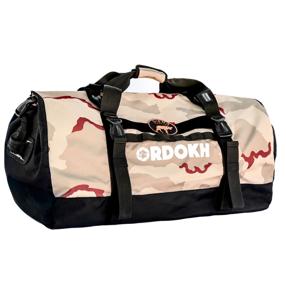 کیف کارگو 170 لیتری اردوخ طرح کمو کویر Desert Camo