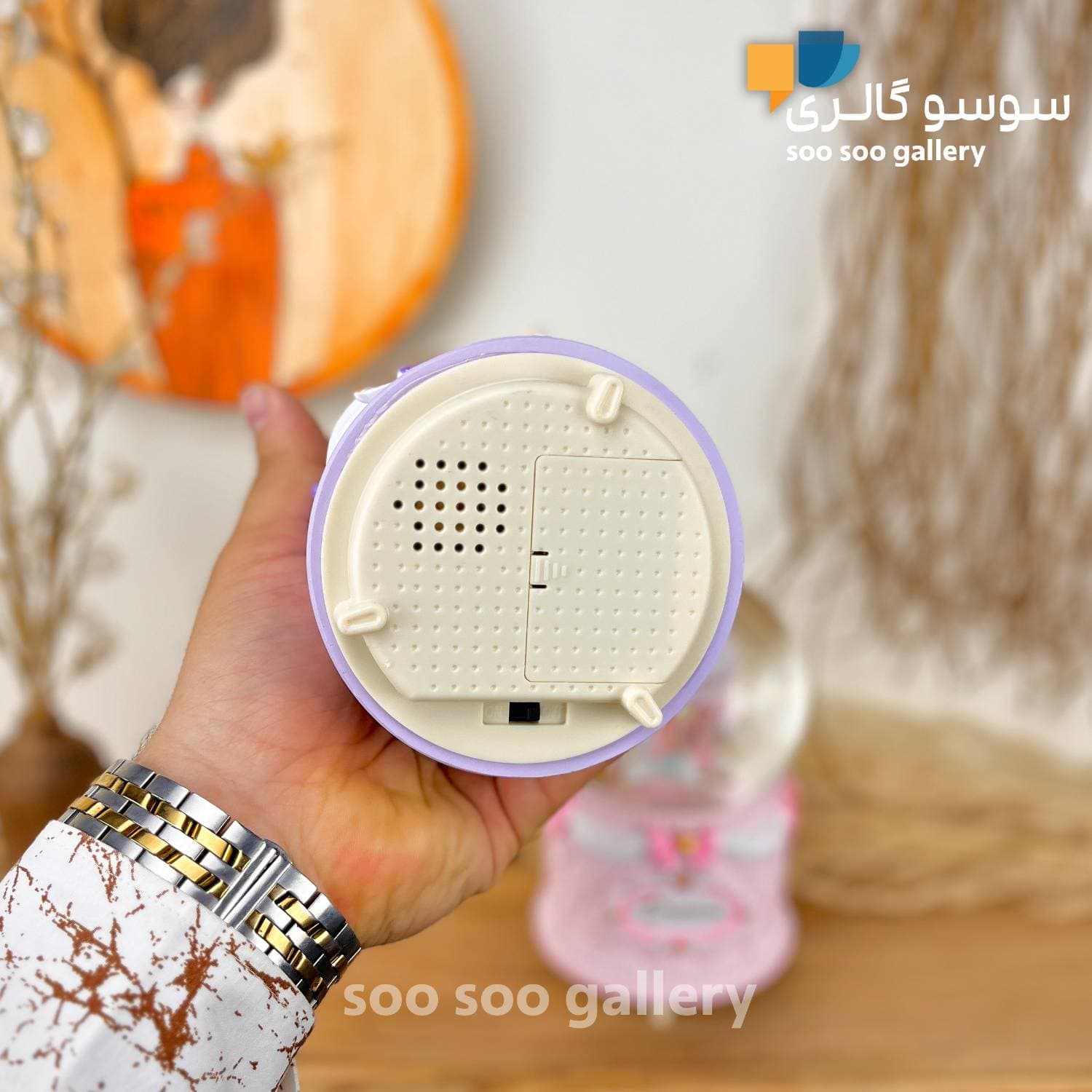 گوی موزیکال شهربازی کاروسل اسب تک شاخ Dream — تصویر ۵