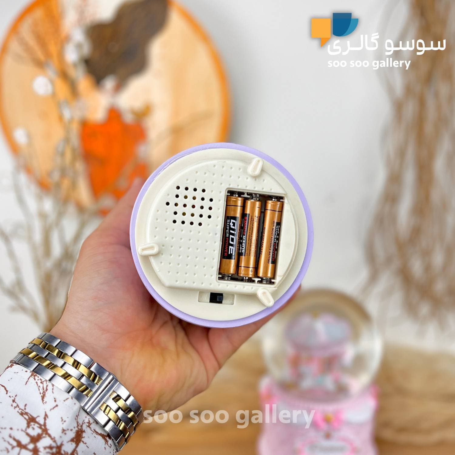 گوی موزیکال شهربازی کاروسل اسب تک شاخ Dream — تصویر ۶