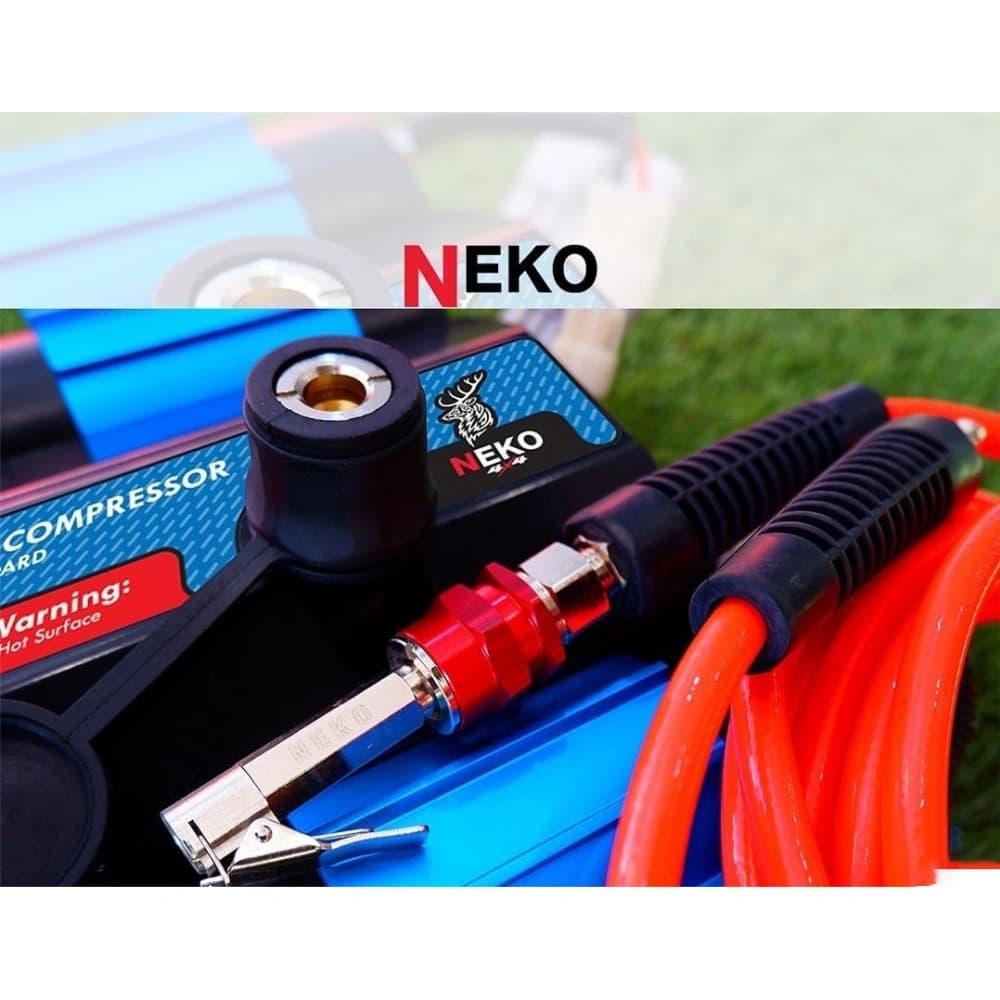 کمپرسور باد پنوماتیک Neko مدل TA ظرفیت 174 لیتر، دو‌پیستونه مخصوص خودروهای دو دیفرانسیل — تصویر ۳