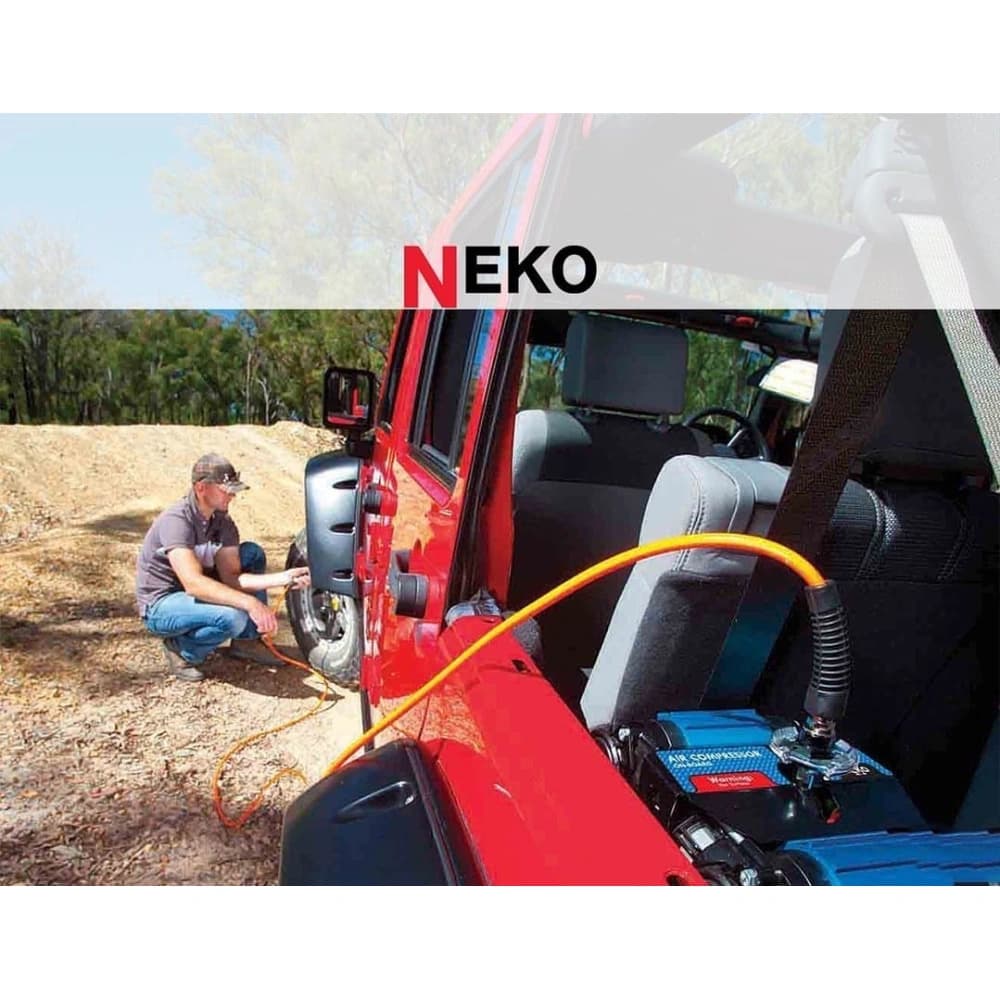 کمپرسور باد پنوماتیک Neko مدل TA ظرفیت 174 لیتر، دو‌پیستونه مخصوص خودروهای دو دیفرانسیل — تصویر ۴