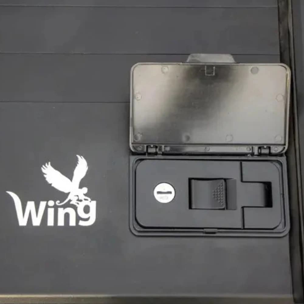 رولرلید دستی WING مدل دو قفل با رک تقویت‌شده، مناسب تویوتا هایلوکس ریوو، ویگو، کی‌ام‌سی T8، مکس موتور کلوت — تصویر ۳
