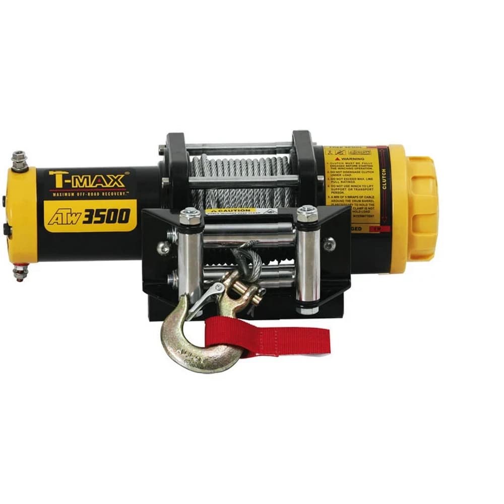 وینچ T-MAX مدل ATW3500 کابلی، ۱.6 تن، ۱۲ ولت
