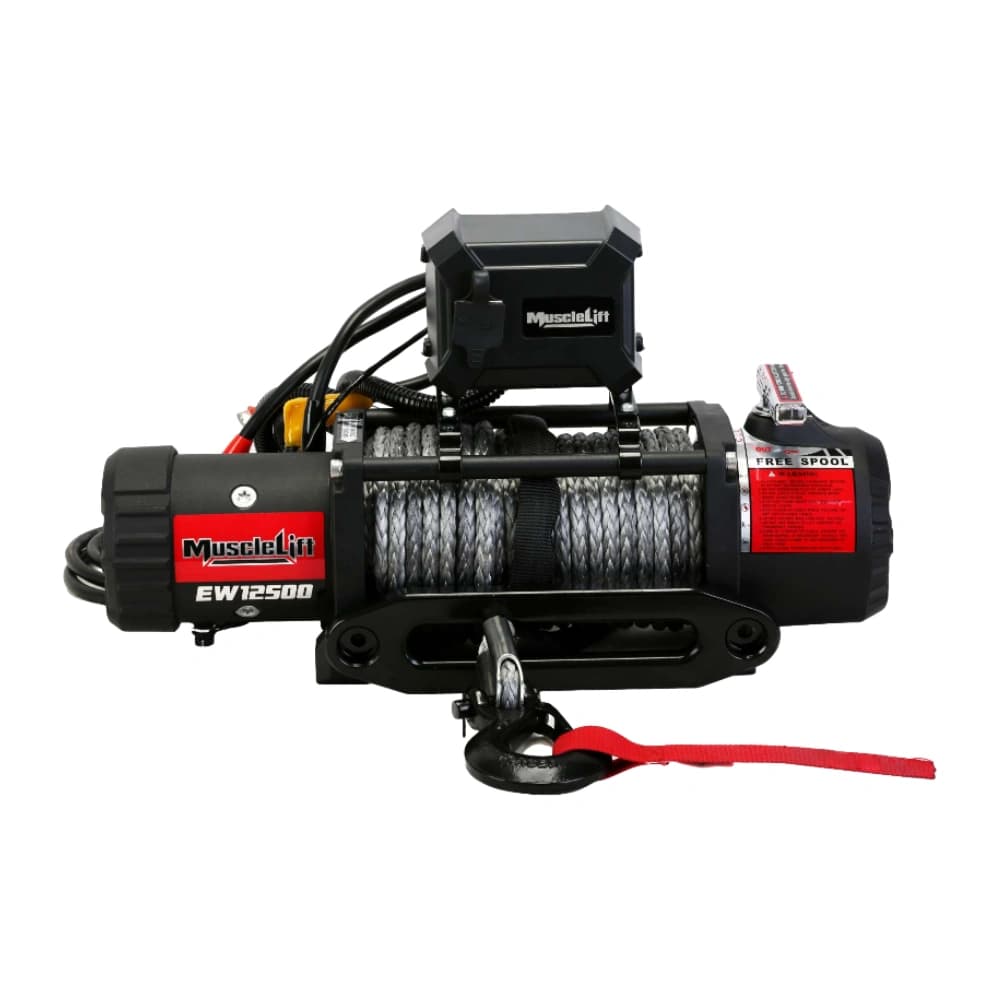وینچ T-max مدل EW12500 الیاف، 12 ولت — تصویر ۳