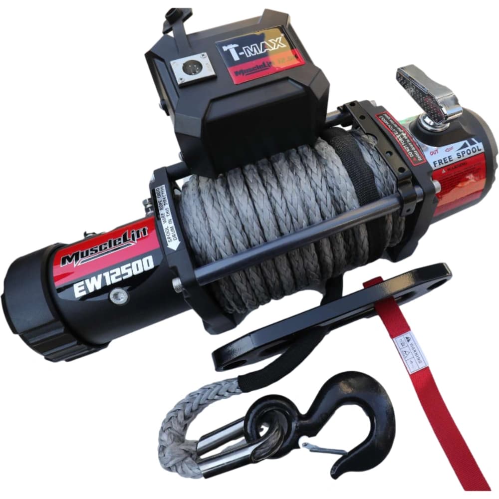 وینچ T-max مدل EW12500 الیاف، 12 ولت — تصویر ۵
