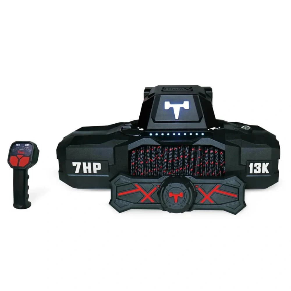 وینچ 13000 الیافی T-MAX سری New X-power مدل EWI13000 با سیم بکسل مصنوعی ۱۲ ولت (۵.۹ تن) — تصویر ۴