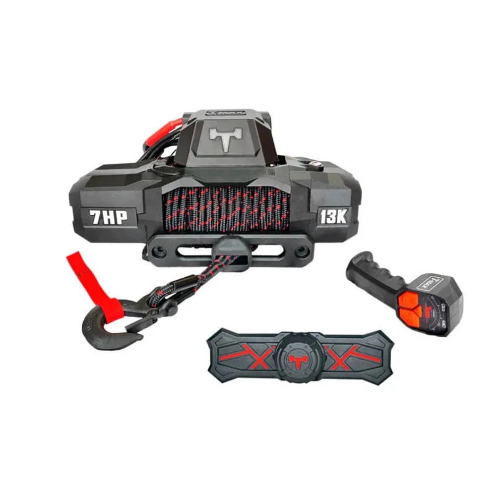 وینچ 13000 الیافی T-MAX سری New X-power مدل EWI13000 با سیم بکسل مصنوعی ۱۲ ولت (۵.۹ تن) — تصویر ۵