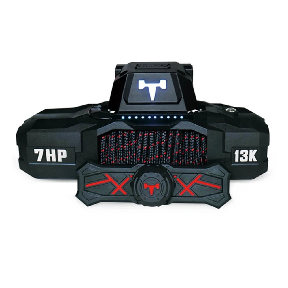 وینچ 13000 الیافی T-MAX سری New X-power مدل EWI13000 با سیم بکسل مصنوعی ۱۲ ولت (۵.۹ تن)