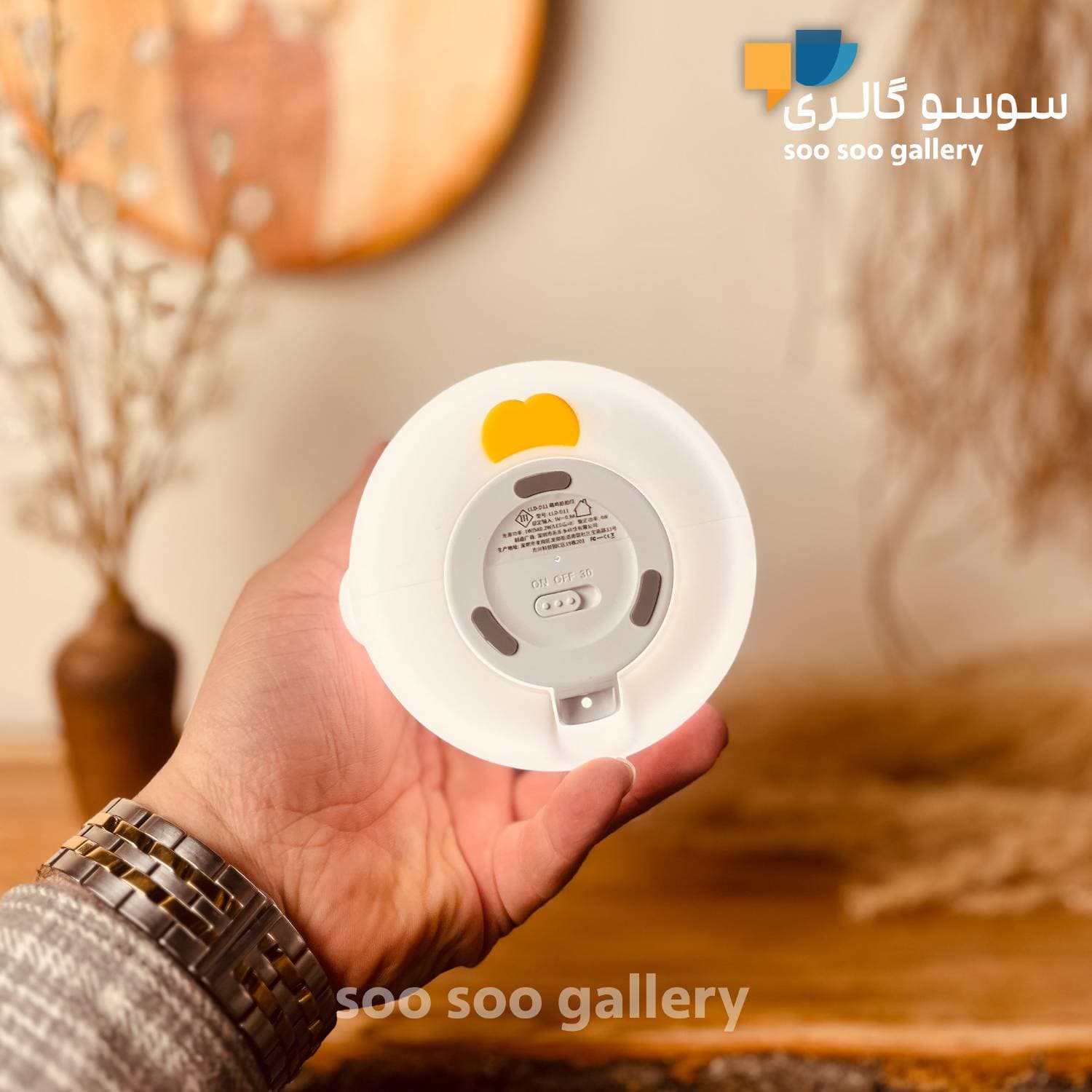 چراغ خواب جوجه گل به دست سیلیکونی — تصویر ۶