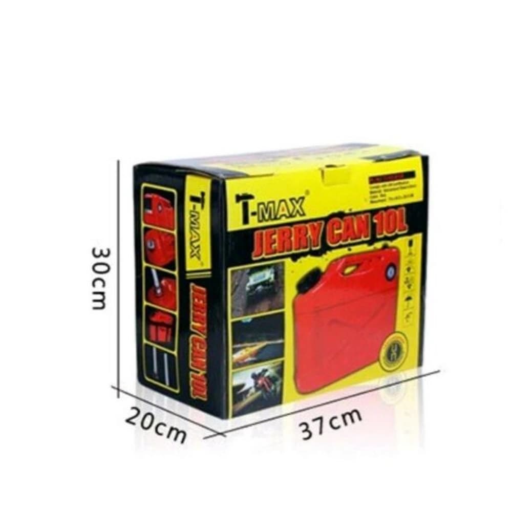 گالن بنزین ۱۰ لیتری T-Max مدل Jerry Can، کوچک و ایمن — تصویر ۸