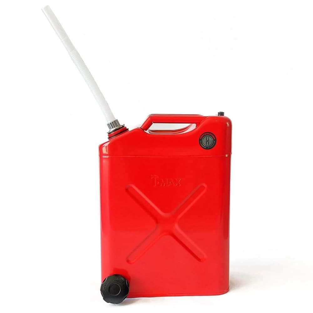 گالن بنزین ۲۰ لیتری T-Max مدل Jerry Can، مناسب آفرود، کمپینگ و ذخیره سوخت — تصویر ۷