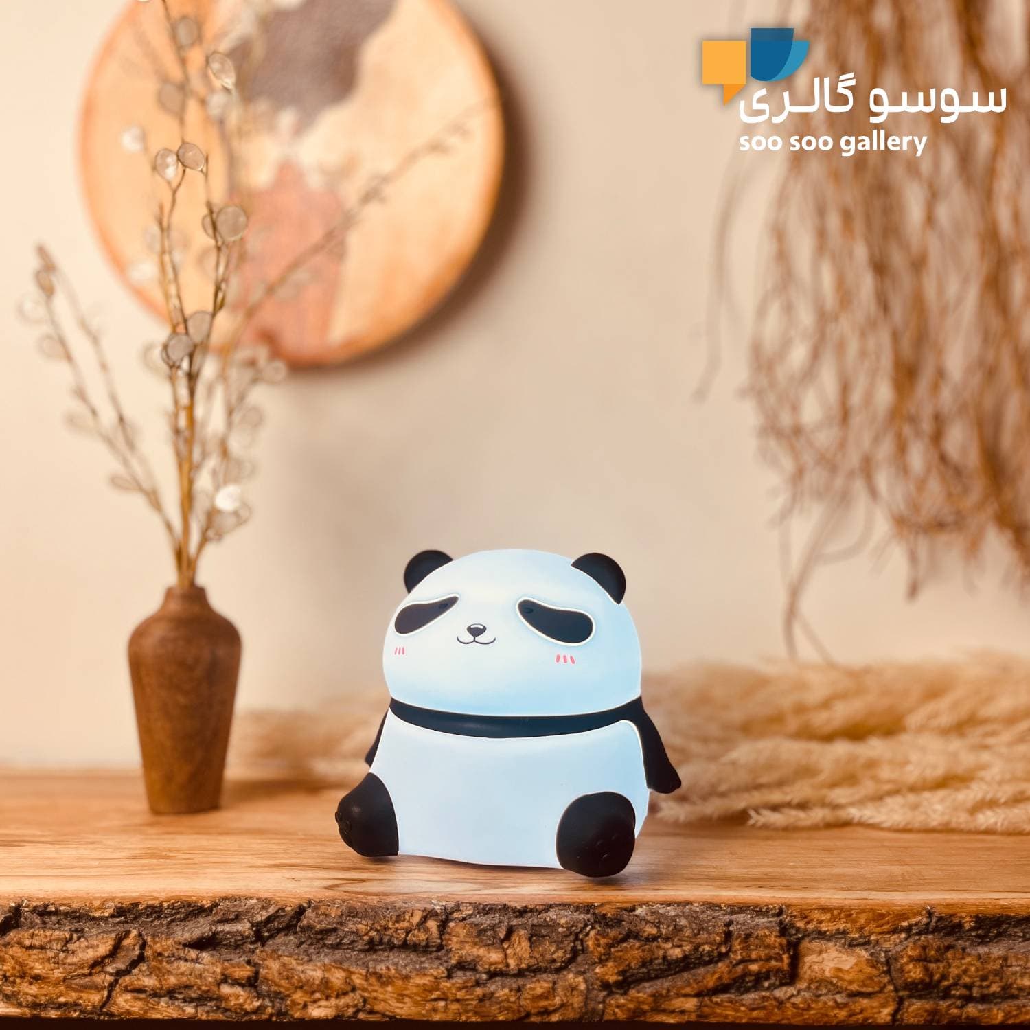 چراغ خواب پاندا مهربان سیلیکونی — تصویر ۵