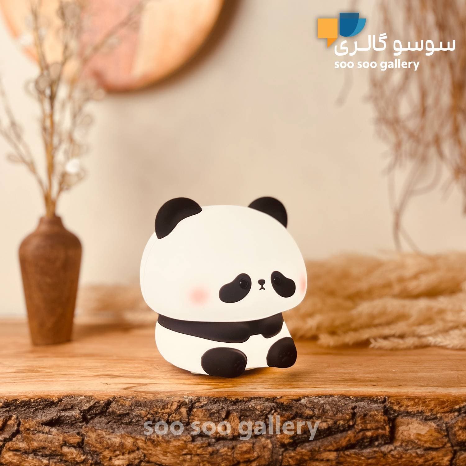چراغ خواب پاندا کله گنده سیلیکونی — تصویر ۹