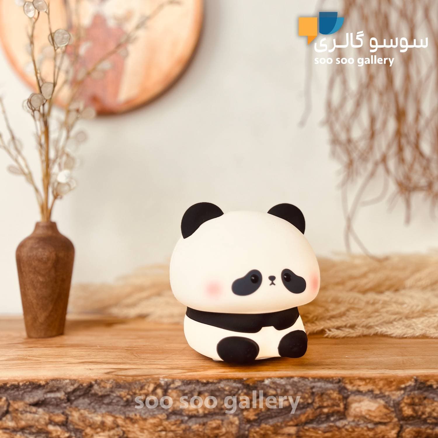 چراغ خواب پاندا کله گنده سیلیکونی