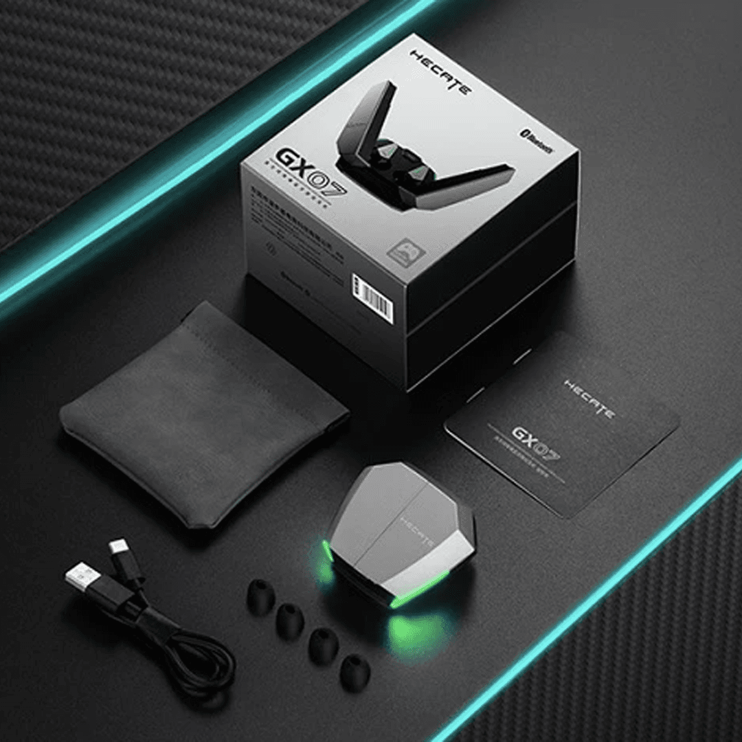 ادیفایر GX07 گیمینگ، ANC، Low Latency و کیس شبیه سفینه