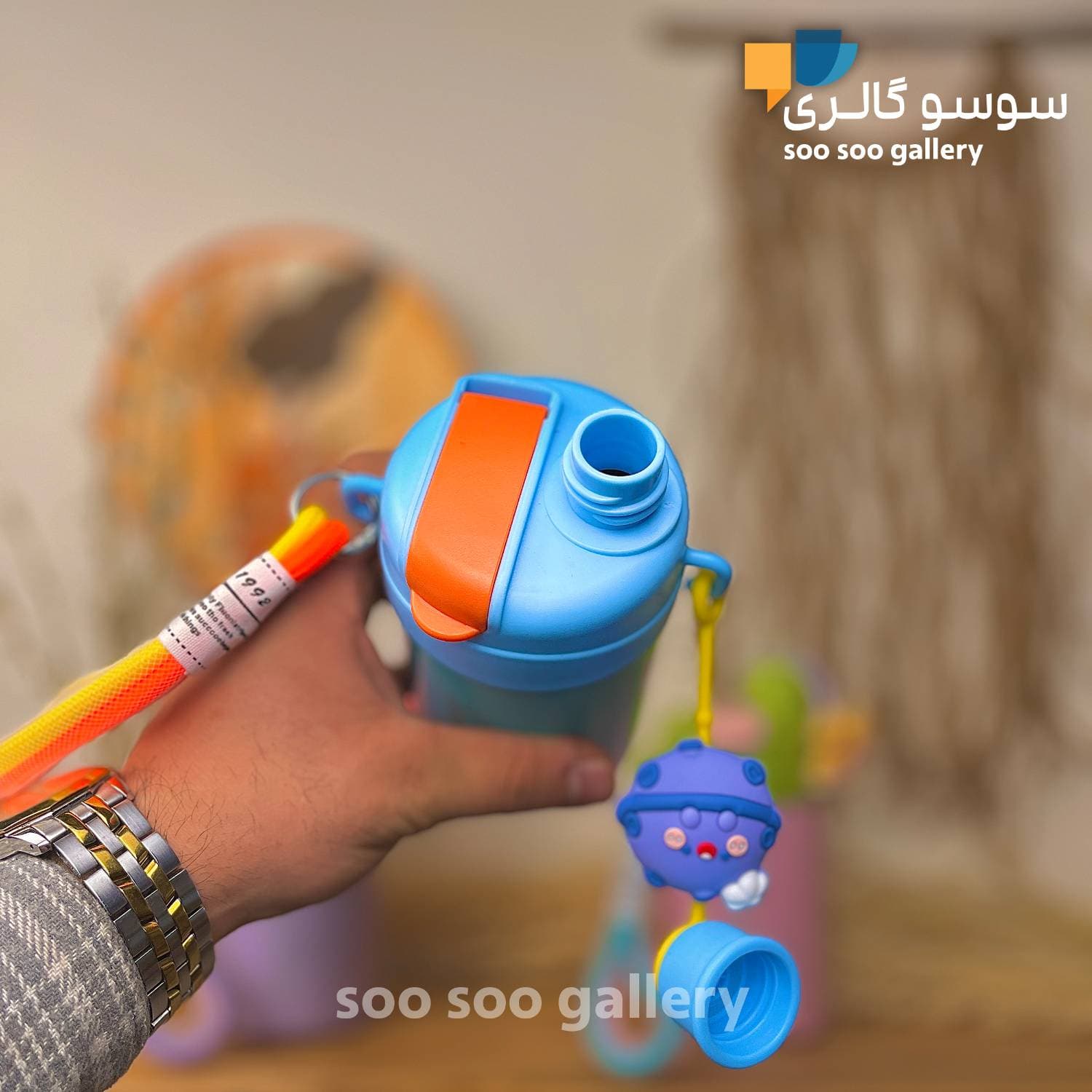 تراول ماگ عروسکی دوحالته 470 میلی لیتر — تصویر ۵