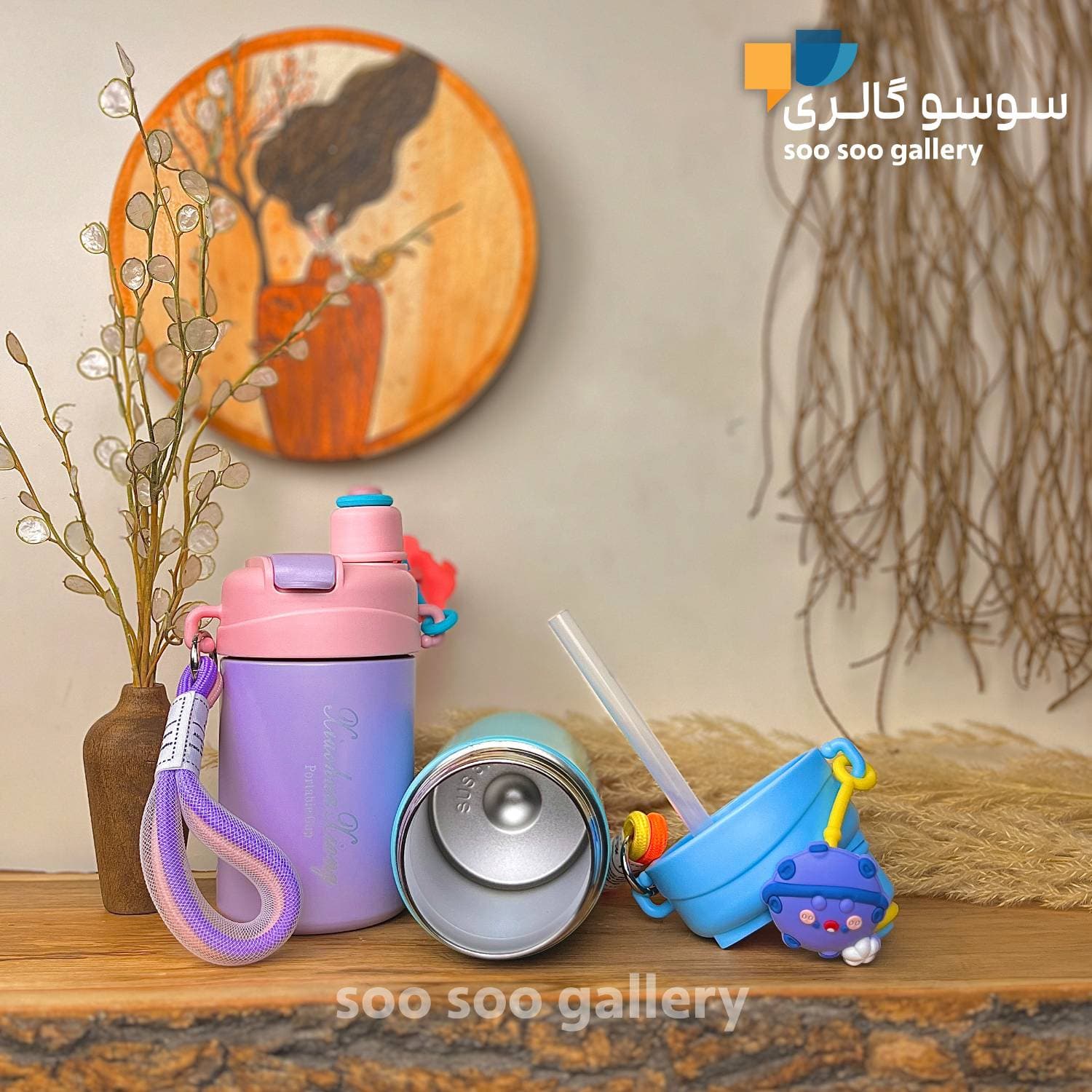 تراول ماگ عروسکی دوحالته 470 میلی لیتر — تصویر ۹