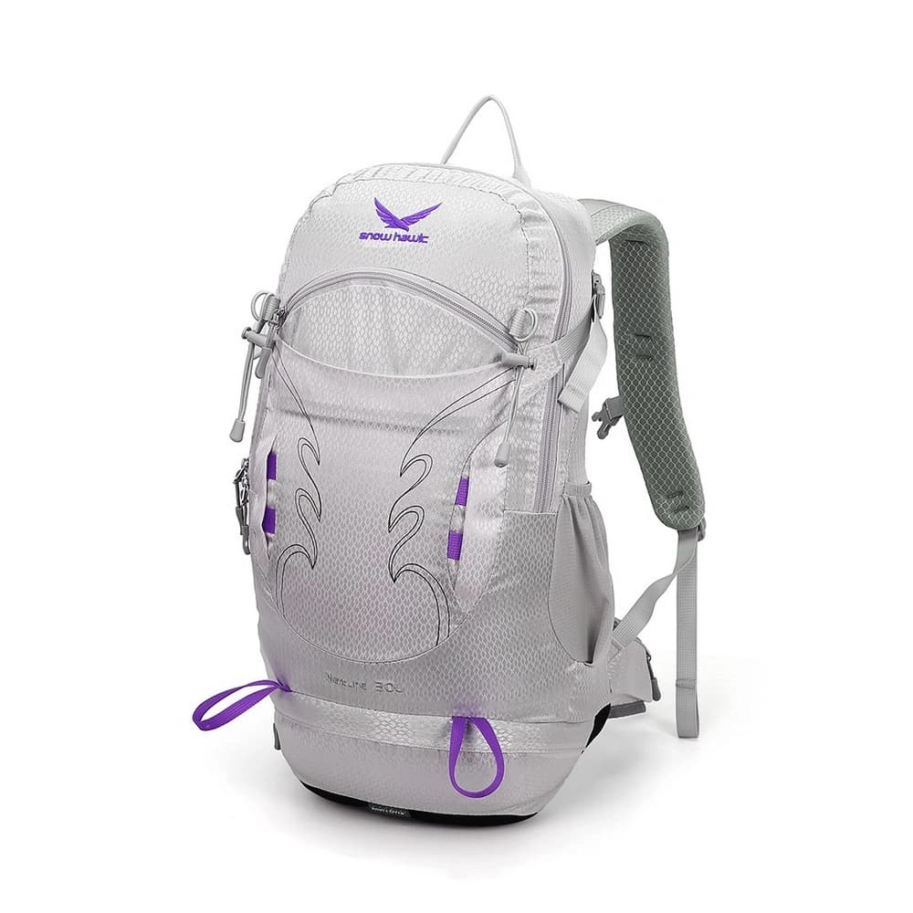 کوله پشتی 30 لیتری کوهنوردی اسنوهاک مدل NATURE SN-B3123، ارگونومیک، ضدآب، مجهز به کاور باران و پشتی تنفسی — تصویر ۸