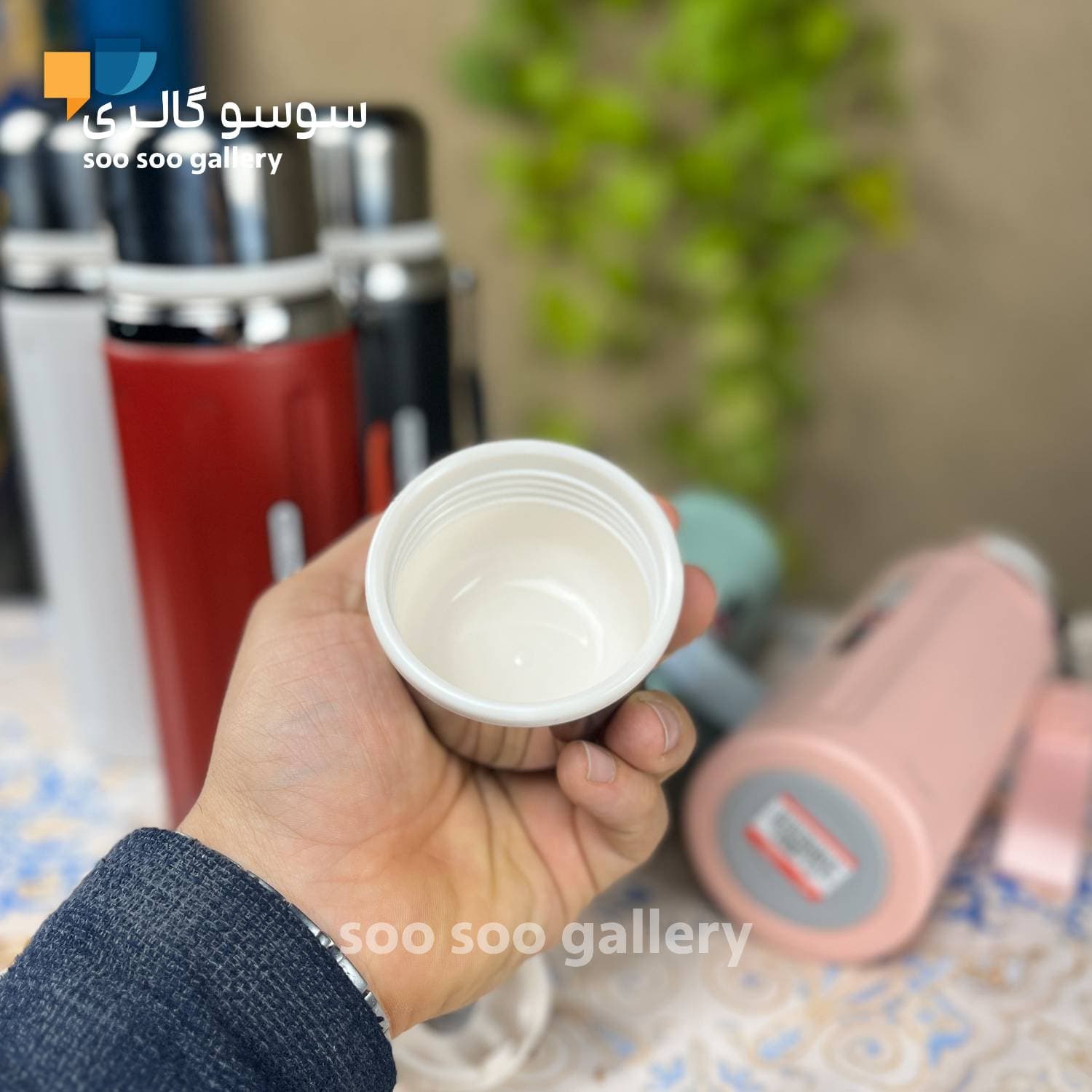 فلاسک شیاردار 316 حجم 800 میلی لیتر — تصویر ۴