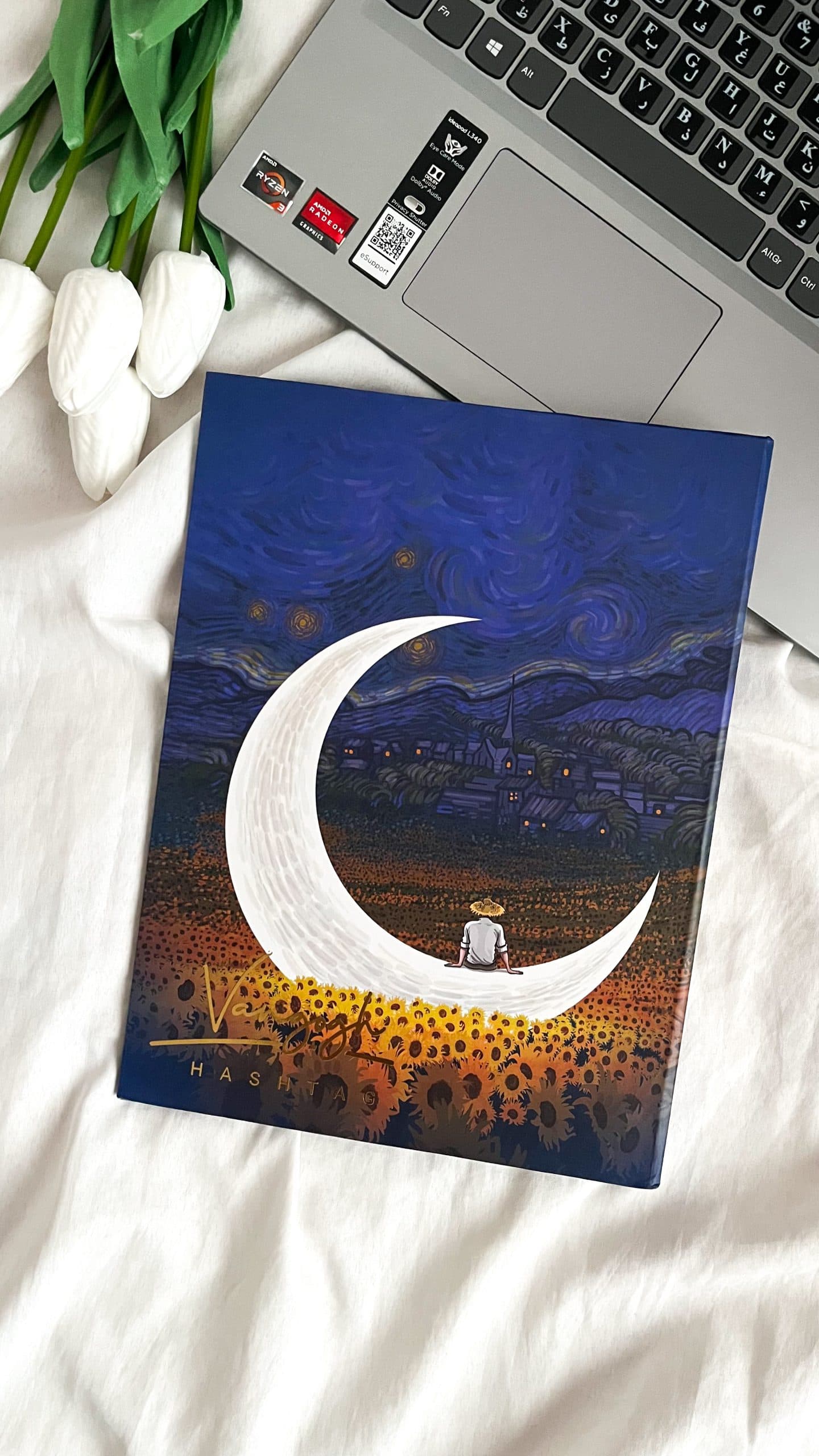 کلاسور A4 ونگوگ ماه