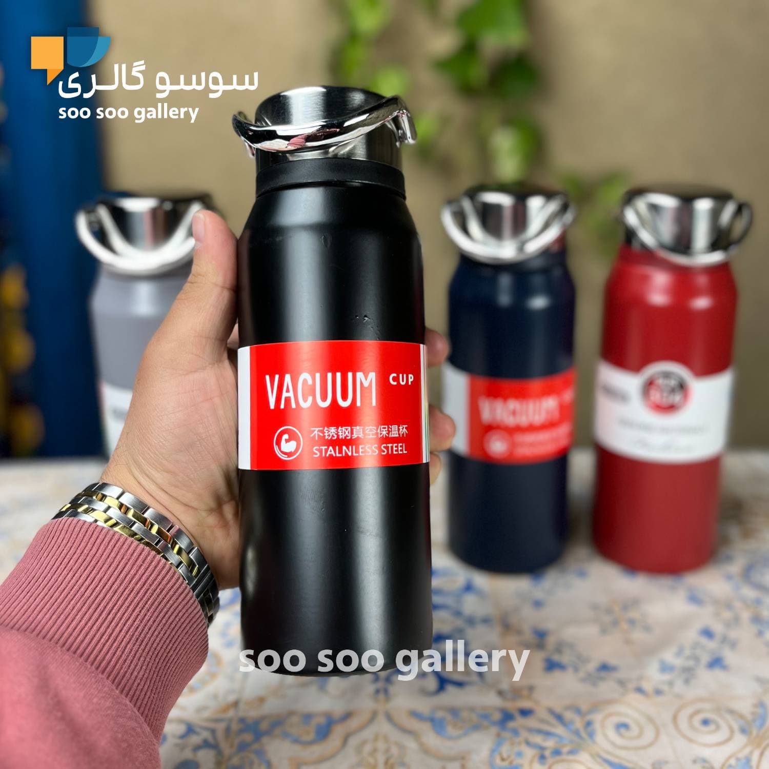 فلاسک کوهنوردی BUSINESS SUS 304 در دو حجم — تصویر ۴