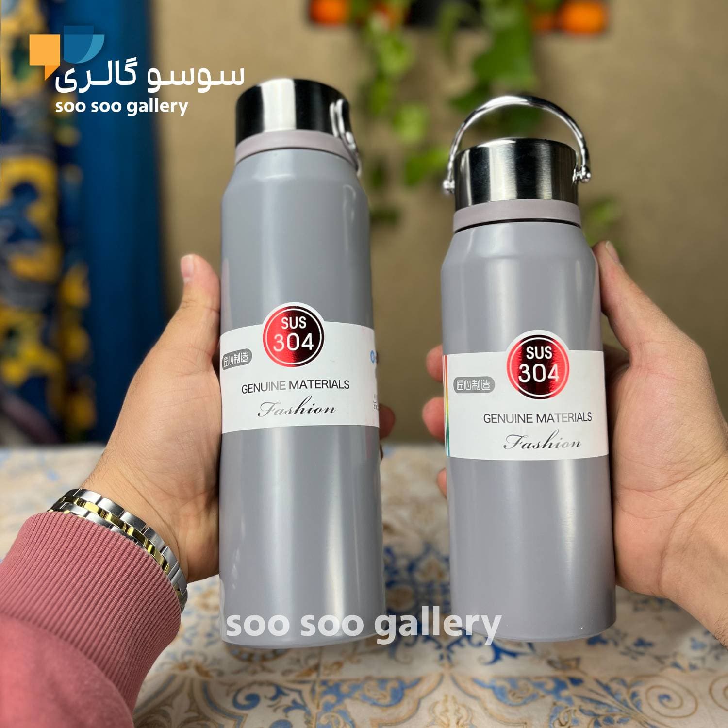 فلاسک کوهنوردی BUSINESS SUS 304 در دو حجم — تصویر ۸