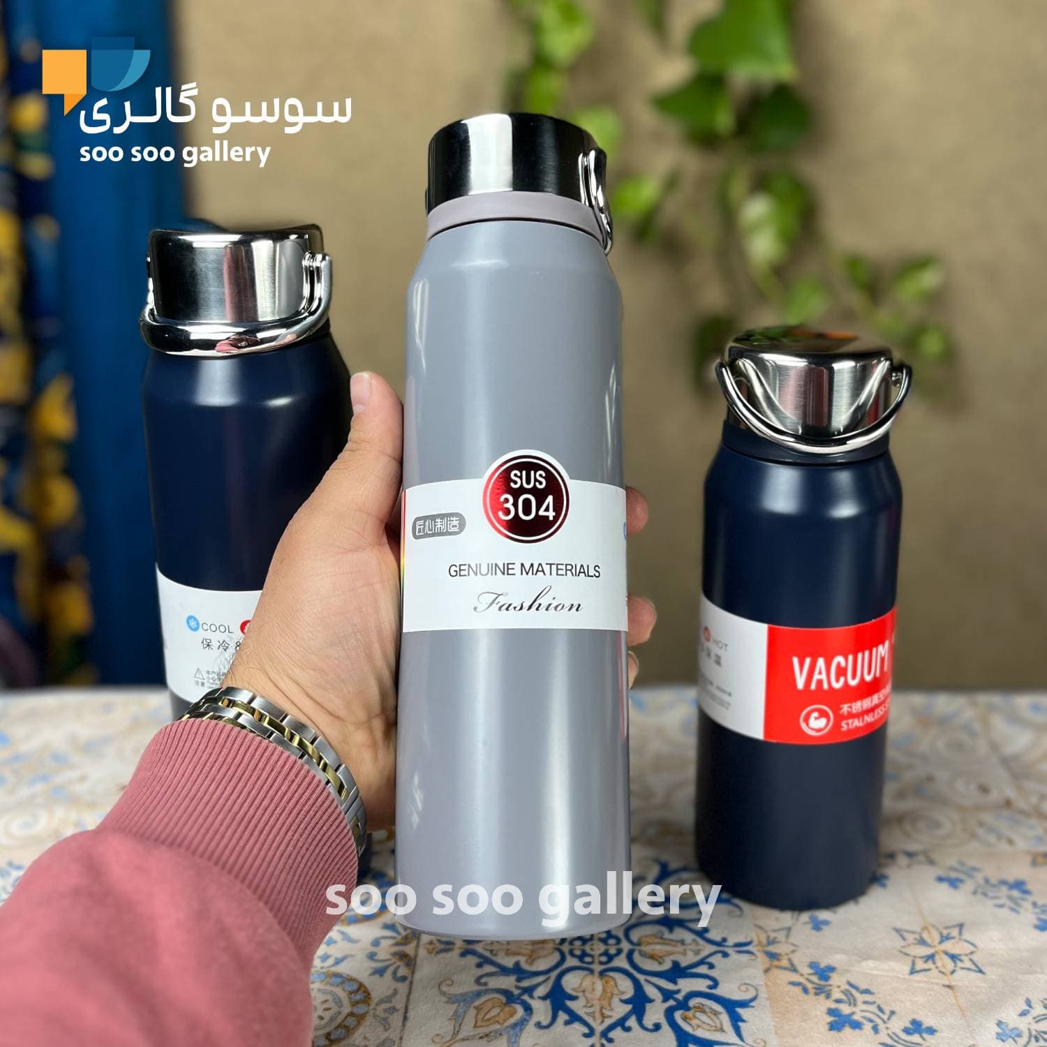 فلاسک کوهنوردی BUSINESS SUS 304 در دو حجم — تصویر ۹