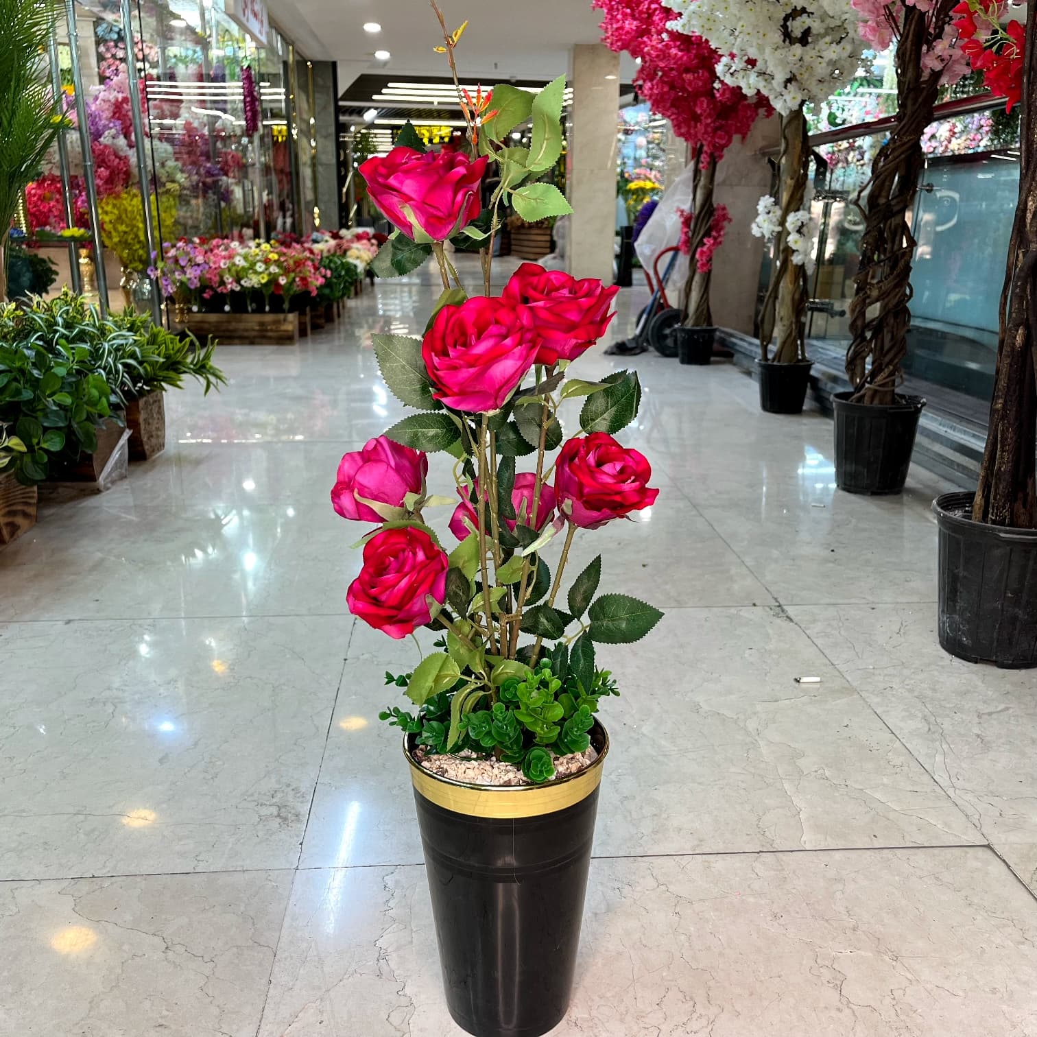 گل رز مصنوعی — تصویر ۷