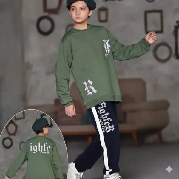 ست بلوز شلوار پسرانه اسپرت پاییزی