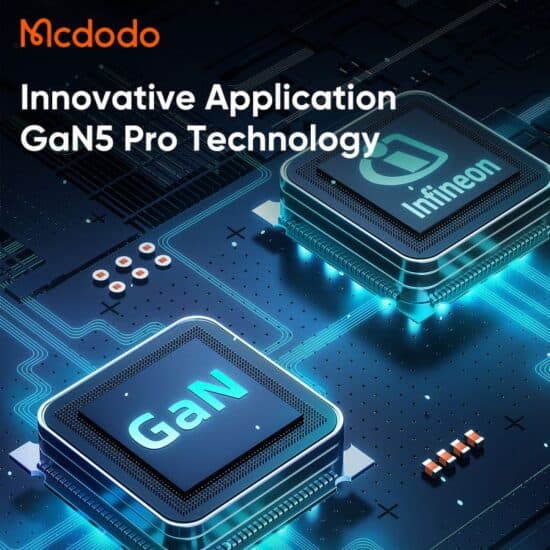 شارژر آداپتور دیواری 3 پورت 140 وات مک دودو شارژر آداپتور دیواری 3 پورت 140 وات مک دودو MCDODO CH-2911 - دینگ فون — تصویر ۶