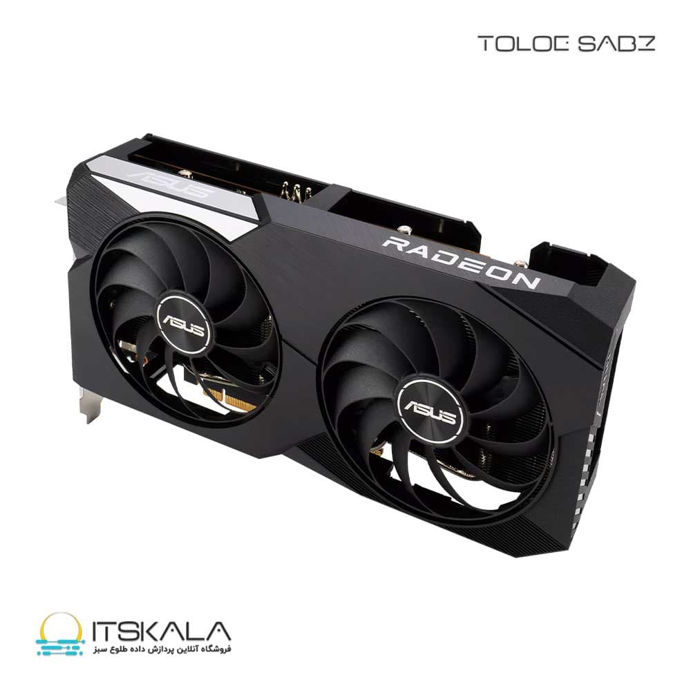 کارت گرافیک ایسوس مدل Dual Radeon RX 6600 8GB — تصویر ۸