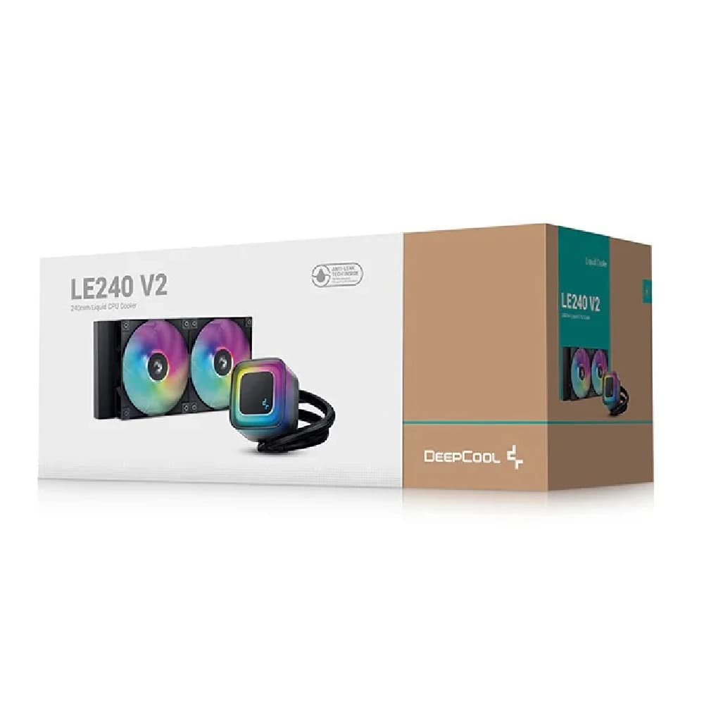 خنک کننده پردازنده دیپ کول LE240 V2 ARGB — تصویر ۵