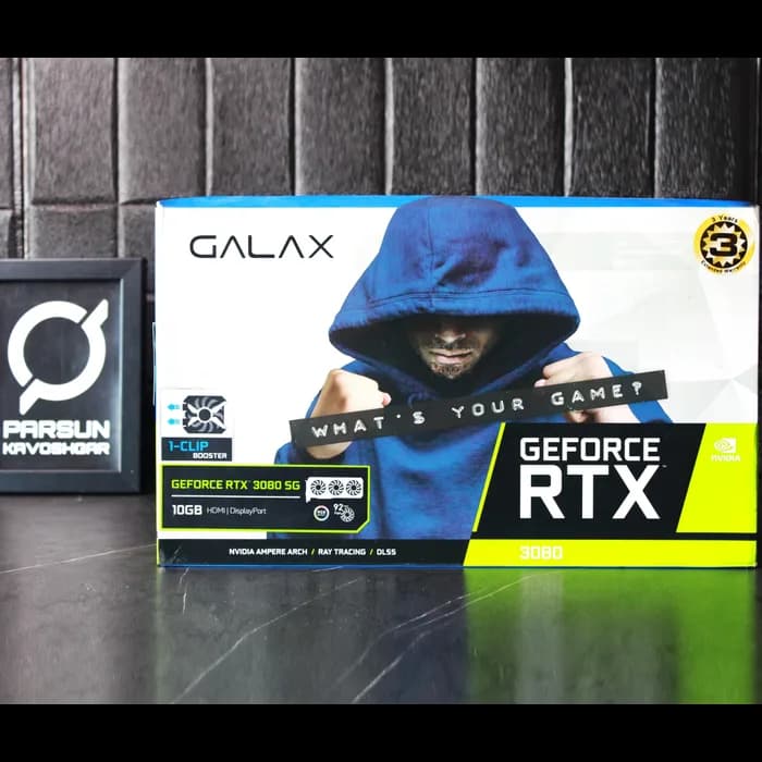 کارت گرافیک RTX 3080 GALAX SG 10GB — تصویر ۴