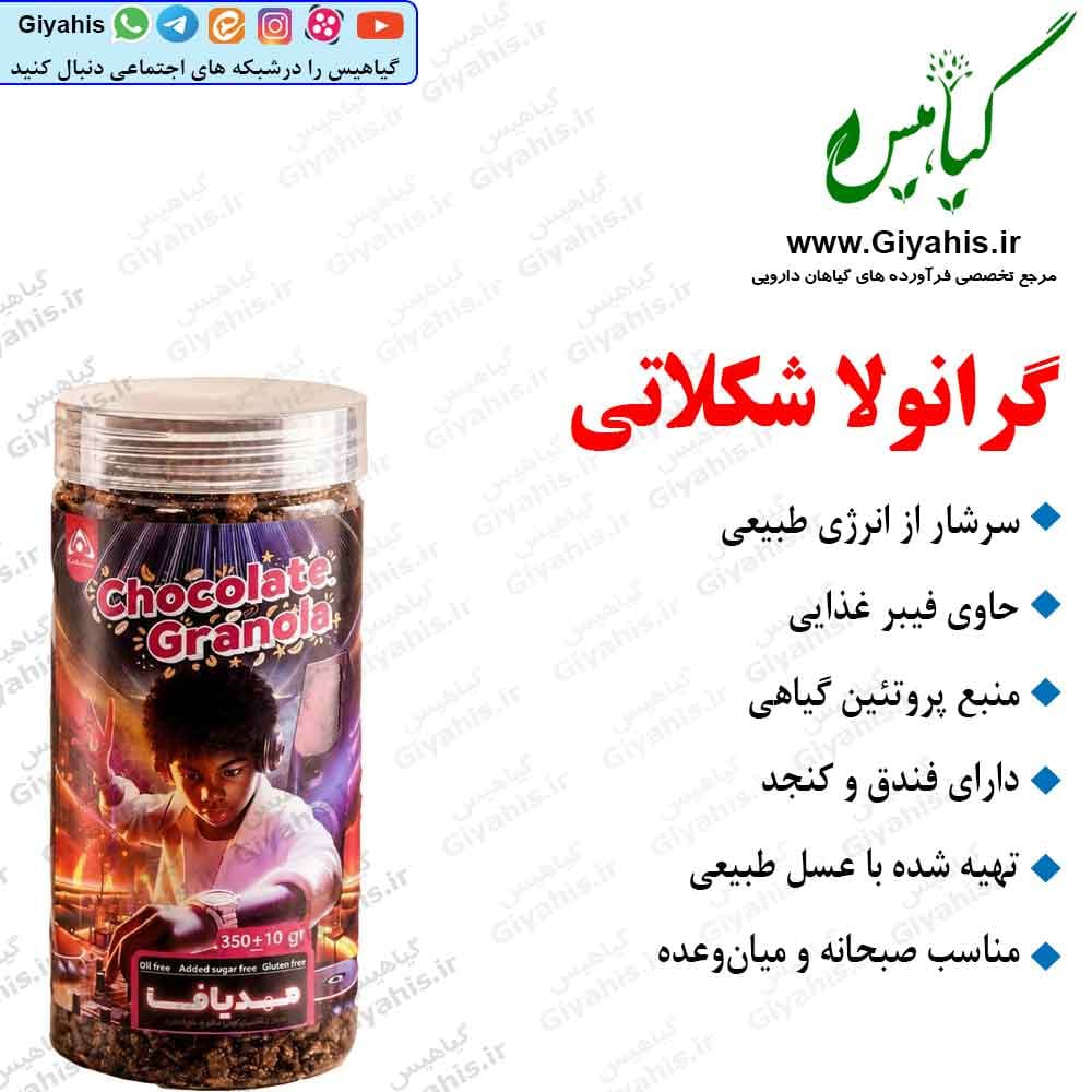 گرانولا شکلاتی 350 گرمی — تصویر ۴