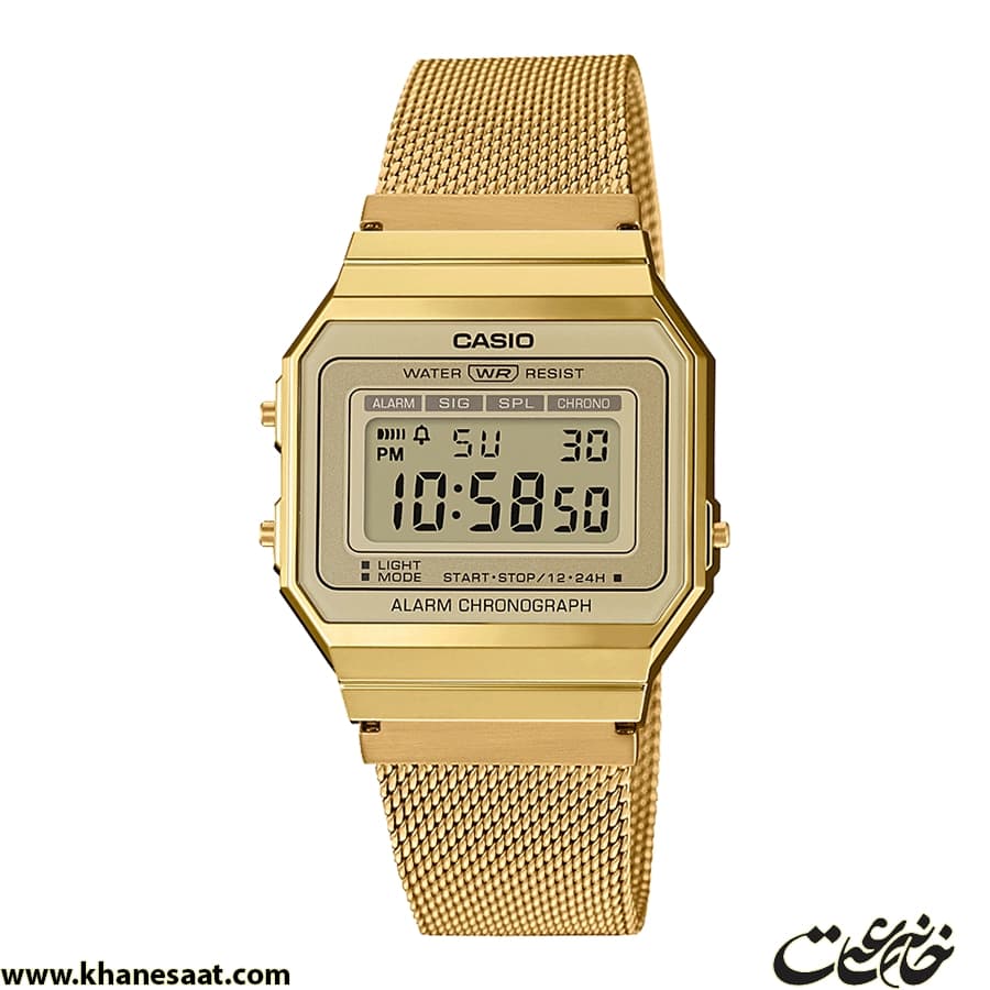 ساعت مچی یونیسکس کاسیو مدل A700WMG-9A — تصویر ۷