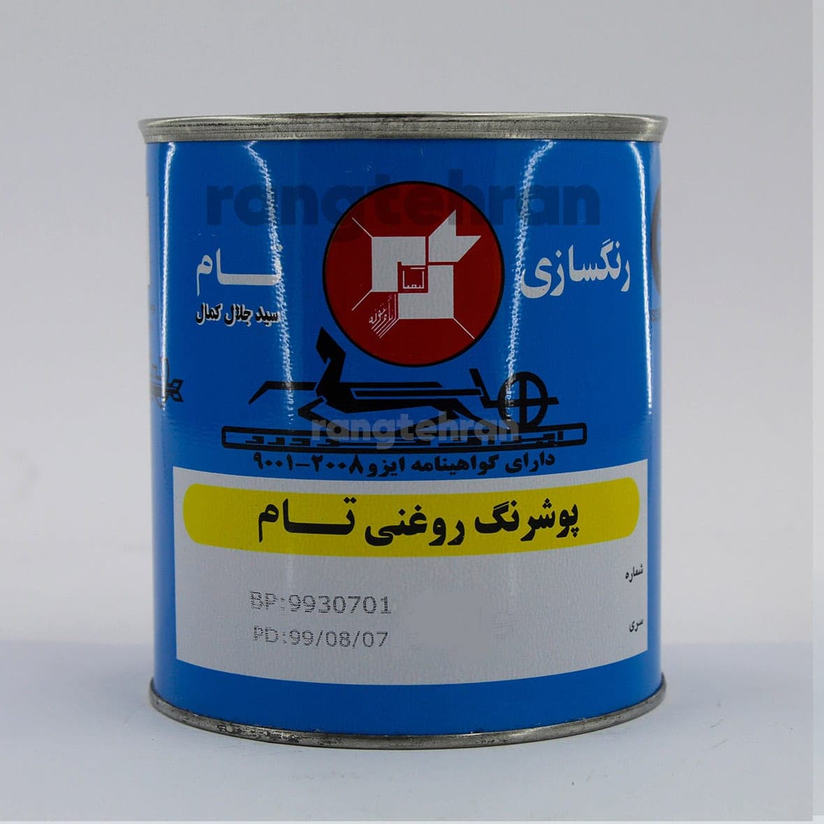 رنگ سفید وانت مدلی روغنی اتومبیلی تام 19001