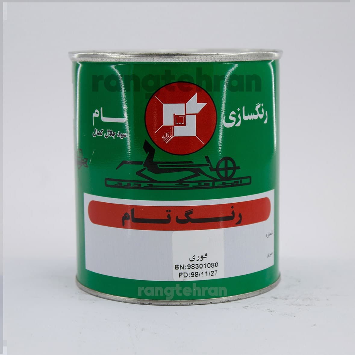 رنگ سفید پیکان مدلی فوری اتومبیلی تام 19025