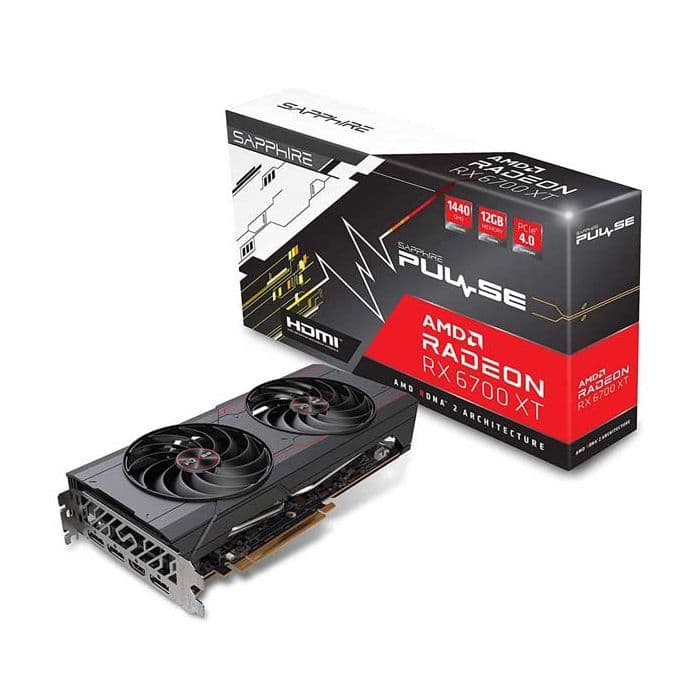 کارت گرافیک RX 6700 XT SAPPHIRE PULSE AMD 12GB