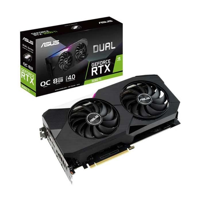 کارت گرافیک RTX 3060 Ti ASUS DUAL OC 8GB — تصویر ۲
